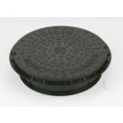 FloPlast Push-Fit Round Inspection Chamber Cover & Frame 450mm