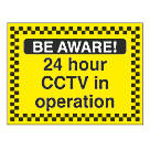 "24-Hour CCTV In Operation" Sign 450 x 600mm