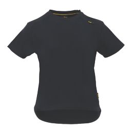 Site Caffery Short Sleeve Womens T-Shirt Black Size 8