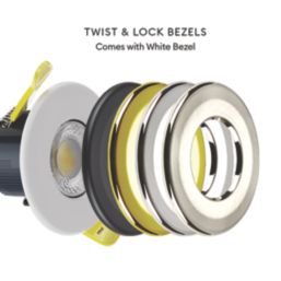 Collingwood H2 Lite CSP Fixed  Fire Rated LED Downlights White 4/6W 460-780lm 10 Pack