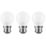LAP  B22 Mini Globe LED Light Bulb  470lm 4.2W 3 Pack