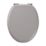Pilica Soft-Close Toilet Seat Moulded Wood Grey