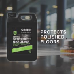 Scrubb   Neutral Scrubber Dryer Detergent Cleaner 5Ltr