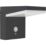 Luceco Aries Outdoor LED Solar Wall Light With PIR Sensor Slate Grey 600lm