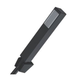 Highlife Bathrooms Fife Matt Black 127mm Deck Mounted Dual Control Manual Shower Mixer Tap