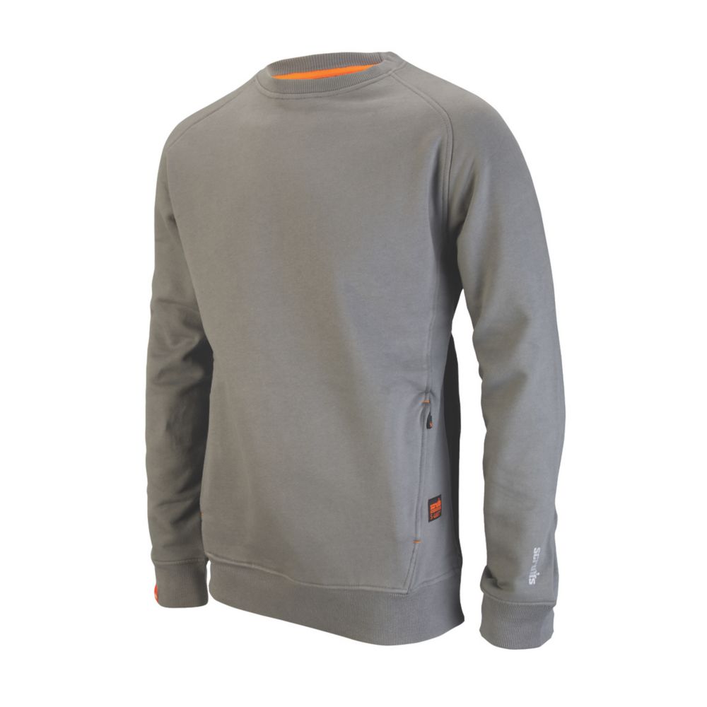 Scruffs Eco Worker Sweatshirt Graphite X Large 49.5 Chest