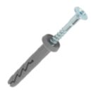 Rawlplug R-FX-C Nylon Hammer-In Fixings 6mm x 40mm 100 Pack
