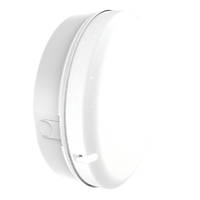 Luceco Mosi Indoor & Outdoor Maintained Emergency Round LED Bulkhead White 12W 1150lm