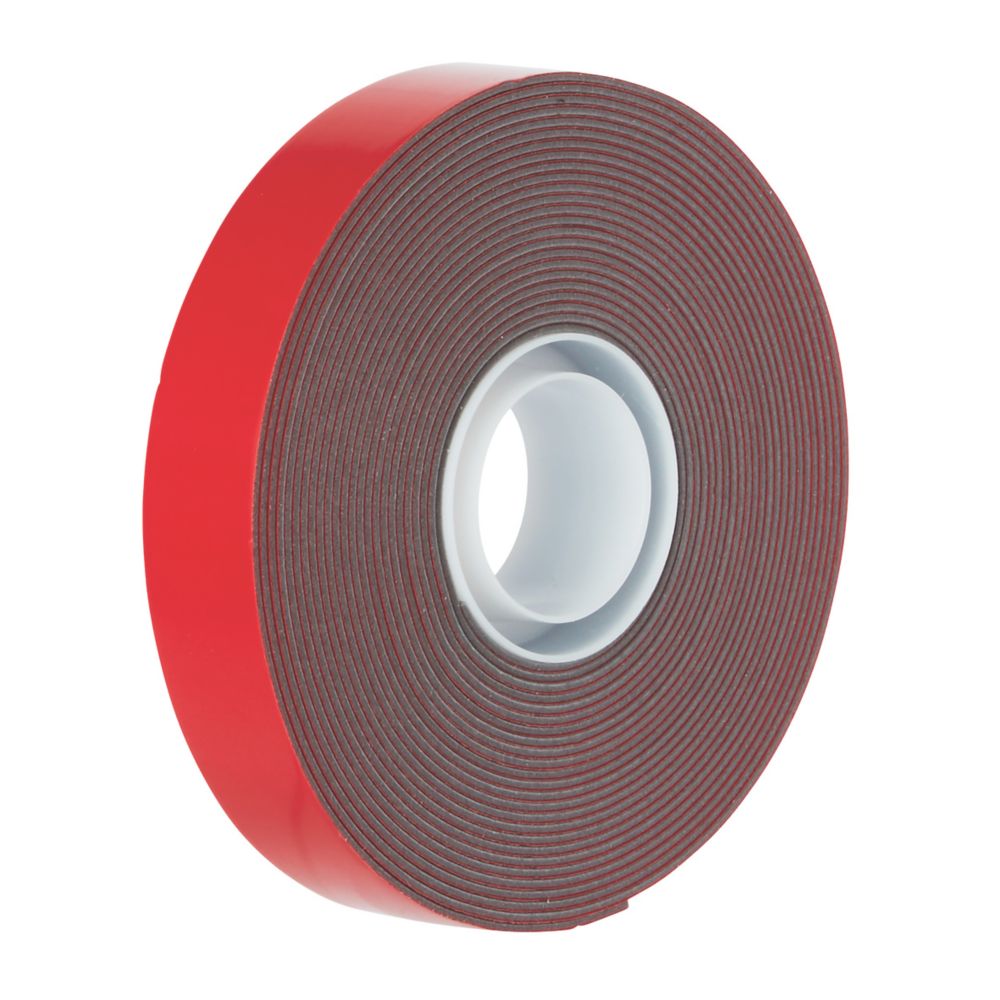 Velcro Brand White Stick-On Tape 2.5m x 20mm - Screwfix