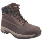 Stanley Tradesman Size 7  Brown  Steel Toe Cap Safety Boots