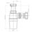 McAlpine Adjustable 32mm Basin Inlet Bottle Trap