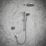 Mira Platinum Gravity-Pumped Rear-Fed Black/Chrome Thermostatic Wireless Dual Outlet Digital Mixer Shower