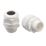 Vimark Nylon Male Comp Glands 25mm White 2 Pack