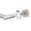 Swirl Caldew Toilet Roll Holder Chrome