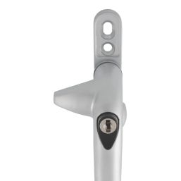 Smith & Locke  Right-Handed Cockspur Window Handle Satin Chrome