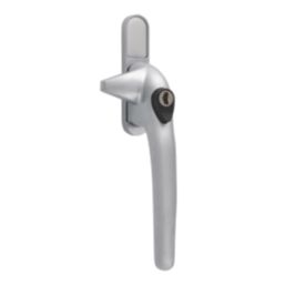 Smith & Locke  Right-Handed Cockspur Window Handle Satin Chrome
