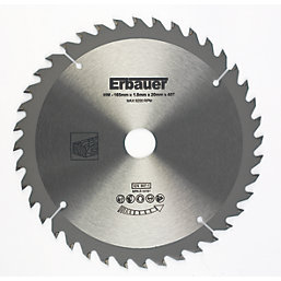 Erbauer  Wood Saw Blades 165mm x 20mm 24 & 40T 3 Pack