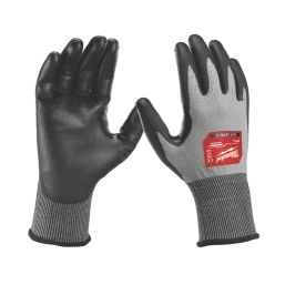 Milwaukee Hidex Cut Level C Gloves Grey Large