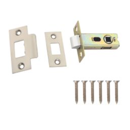 Smith & Locke Satin Nickel Tubular Mortice Latch 64mm Case - 45mm Backset