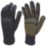 Site SWG223 Micro Dot Gloves Black / Yellow Large