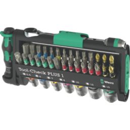 Wera Tool-Check PLUS 1 1/4" Drive Compact Ratchet & Accessory Set 39 Pieces