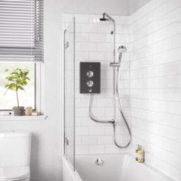 Mira Decor Dual Onyx 10.8kW  Manual Electric Shower