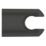 Grohe Vitalio Universal 279582430 Shower Wall Holder Matt Black 61mm