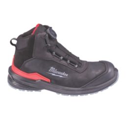 Milwaukee Boa Flextred Size 9  Black Water-Resistant  Safety Boots
