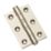 Smith & Locke Satin Nickel  Ball Bearing Hinges 76mm x 50.8mm 2 Pack