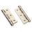 Smith & Locke Satin Nickel  Ball Bearing Hinges 76mm x 50.8mm 2 Pack