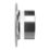 Mira Mode Dual Gravity-Pumped Rear-Fed Chrome Thermostatic Digital Bath/Shower Mixer