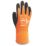 Wonder Grip WG-338 Thermo Plus Thermal Waterproof Gloves Orange Large