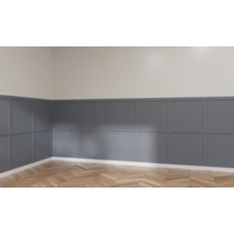 MDF Shaker Wall Panelling 63mm x 9mm x 1200mm 6 Pack