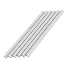 MDF Shaker Wall Panelling 63mm x 9mm x 1200mm 6 Pack