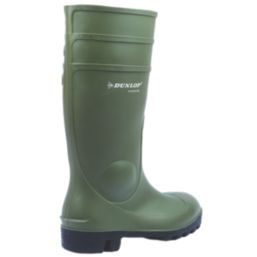 Dunlop Protomastor   Safety Wellies Green Size 10