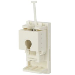 Philex Cat 6 1 Port RJ45 Ethernet Socket White