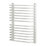 Blyss  Curved D-Bar Towel Radiator 600mm x 500mm White 1364BTU