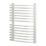 Blyss  Curved D-Bar Towel Radiator 600mm x 500mm White 1364BTU