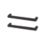 Essentials Golpar D Handles Matt Black 169mm 2 Pieces