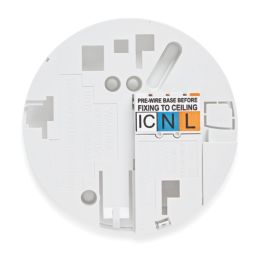 Hispec HSSA/HCO/FF10  Mains Interlinked Fast Fix Interlinked Multi Sensor Heat & Carbon Monoxide Alarm