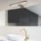 LAP Craven 300mm LED Mirror Light Antique Brass 9W 900lm