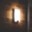 Brackenheath iSpot Frameless Outdoor Slimline LED Bulkhead Light With PIR & Photocell Sensor Black 9W 1150lm
