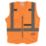 Milwaukee  Hi-Vis Vest Orange 2X Large / 3X Large 46" Chest