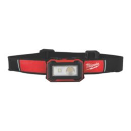 Milwaukee IRHL450 Rechargeable LED USB Headlamp Black/Red 450lm