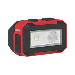 Milwaukee IRHL450 Rechargeable LED USB Headlamp Black / Red 450lm