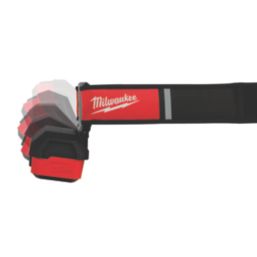 Milwaukee IRHL450 Rechargeable LED USB Headlamp Black/Red 450lm