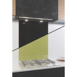 AluSplash  Black/Olive Green Splashback 600mm x 800mm x 4mm