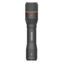 Nebo Davinci 1000 Rechargeable LED Handheld Torch Grey 1000lm