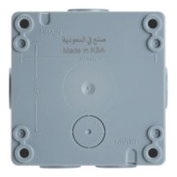 Contactum SRA4823 IP66 10AX 2-Gang Weatherproof Outdoor Intermediate Switch