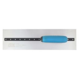 OX Pro Square Cement Finishing Trowel 16" x 4½"
